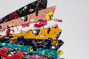 Cotton Spandex Printed