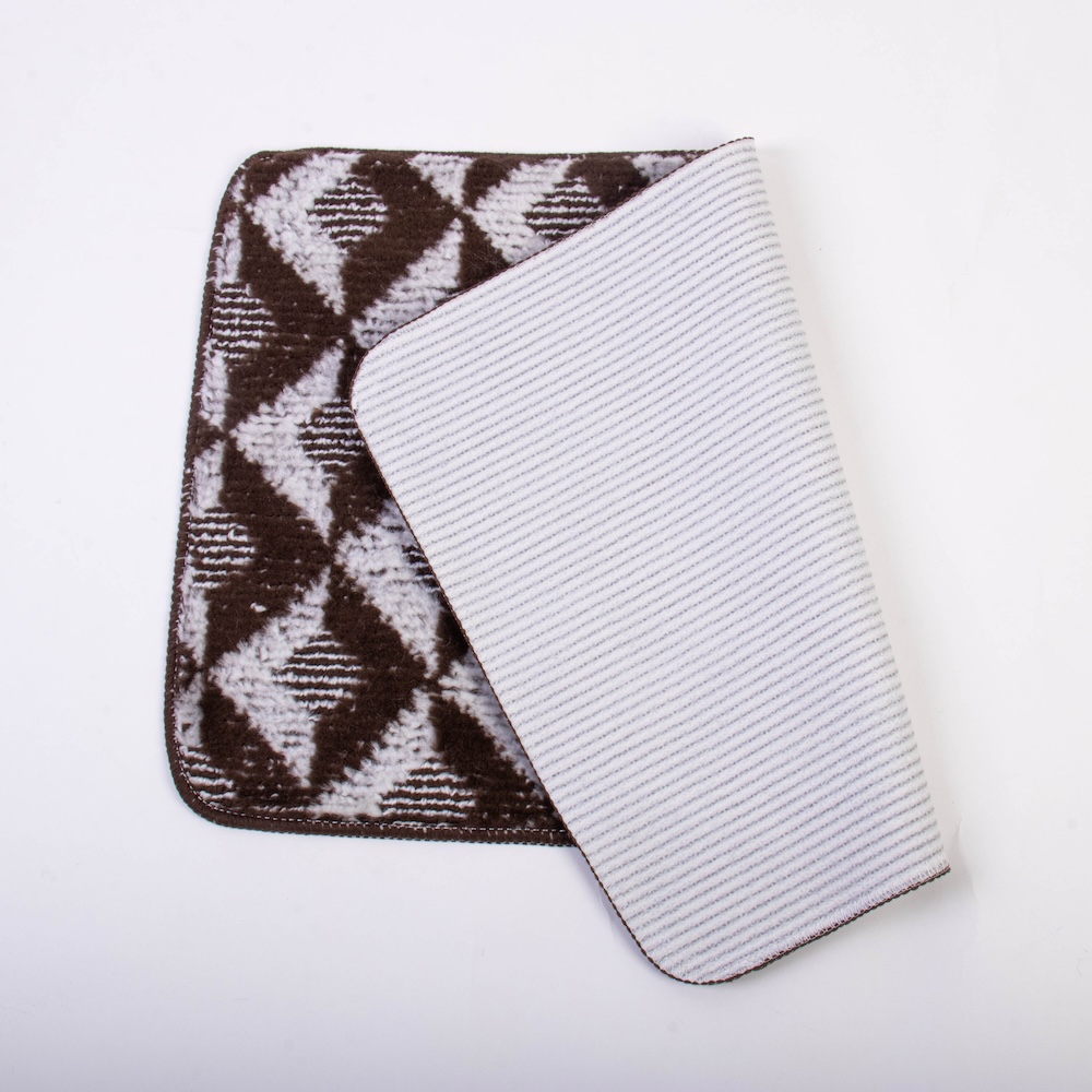 VELVET PILE DOORMAT DIAMOND - Image 2