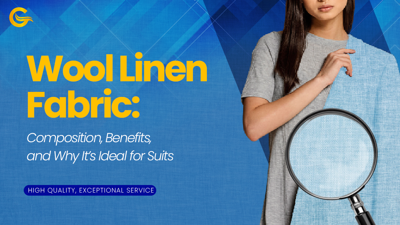 Wool Linen Fabric: Composition, Benefits, and Why It’s Ideal for Suits