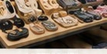 Accessories flat lay display