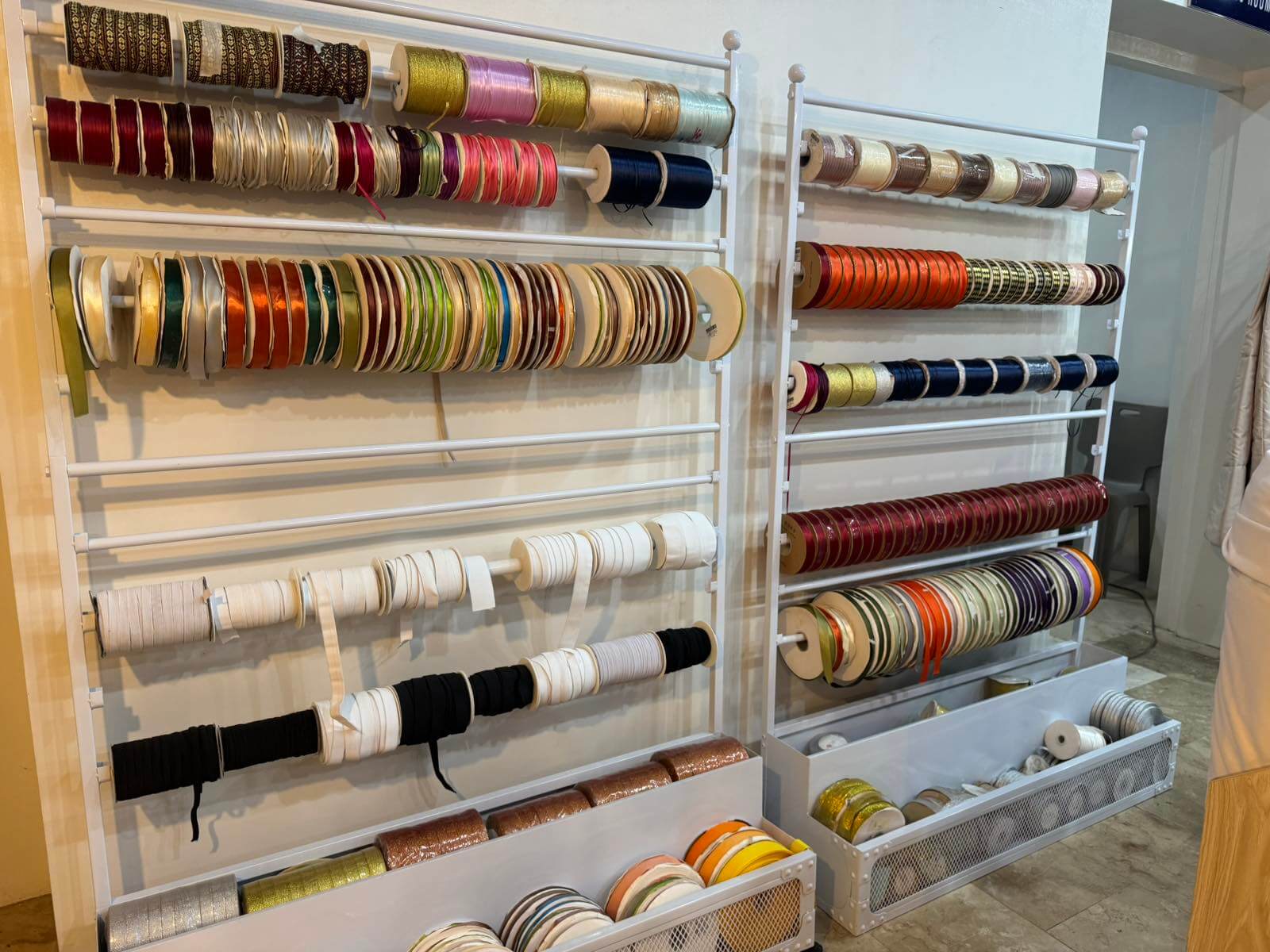Accessories on display